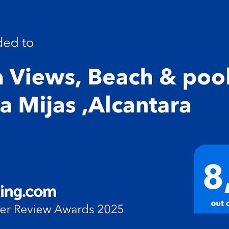 Sea Views, Beach & Pool La Cala Mijas ,Alcantara Málaga Buitenkant foto